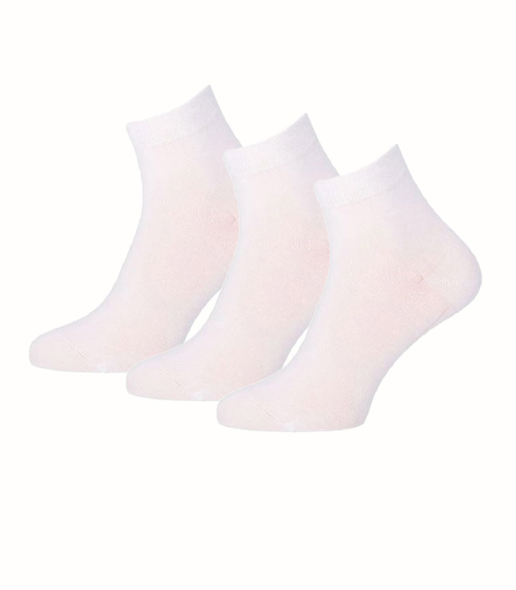 Wilox Unisex Baumwolle Kurzsocke DAILY LIFE 3-er Pack
