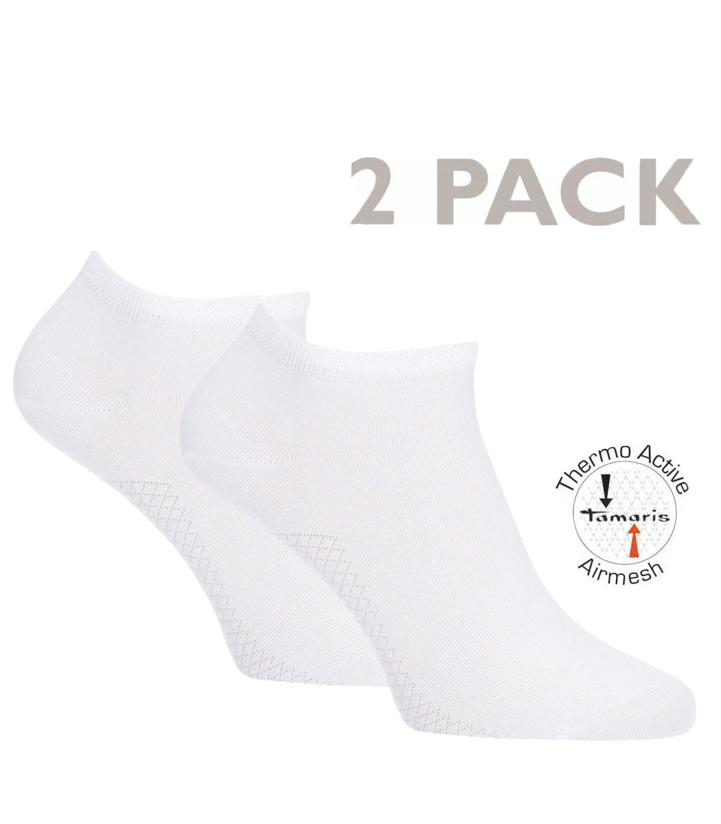 Women's bamboo sneaker sock 2 pairs