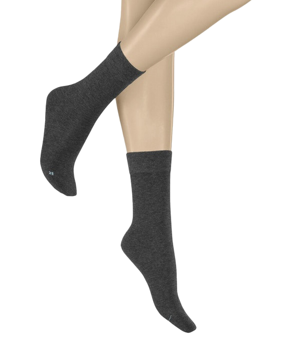 Sporty women's socks with anatomical plush sole AIR PLUSH
