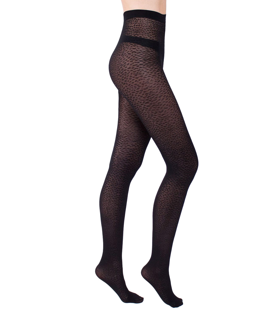 Trasparenze SITAR Leoparden-Print 40 DEN
