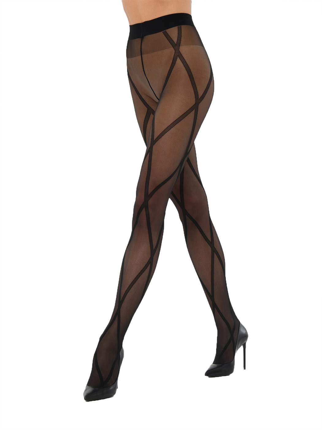 Wolford Tights with Rautenmuster Diamond 20DEN