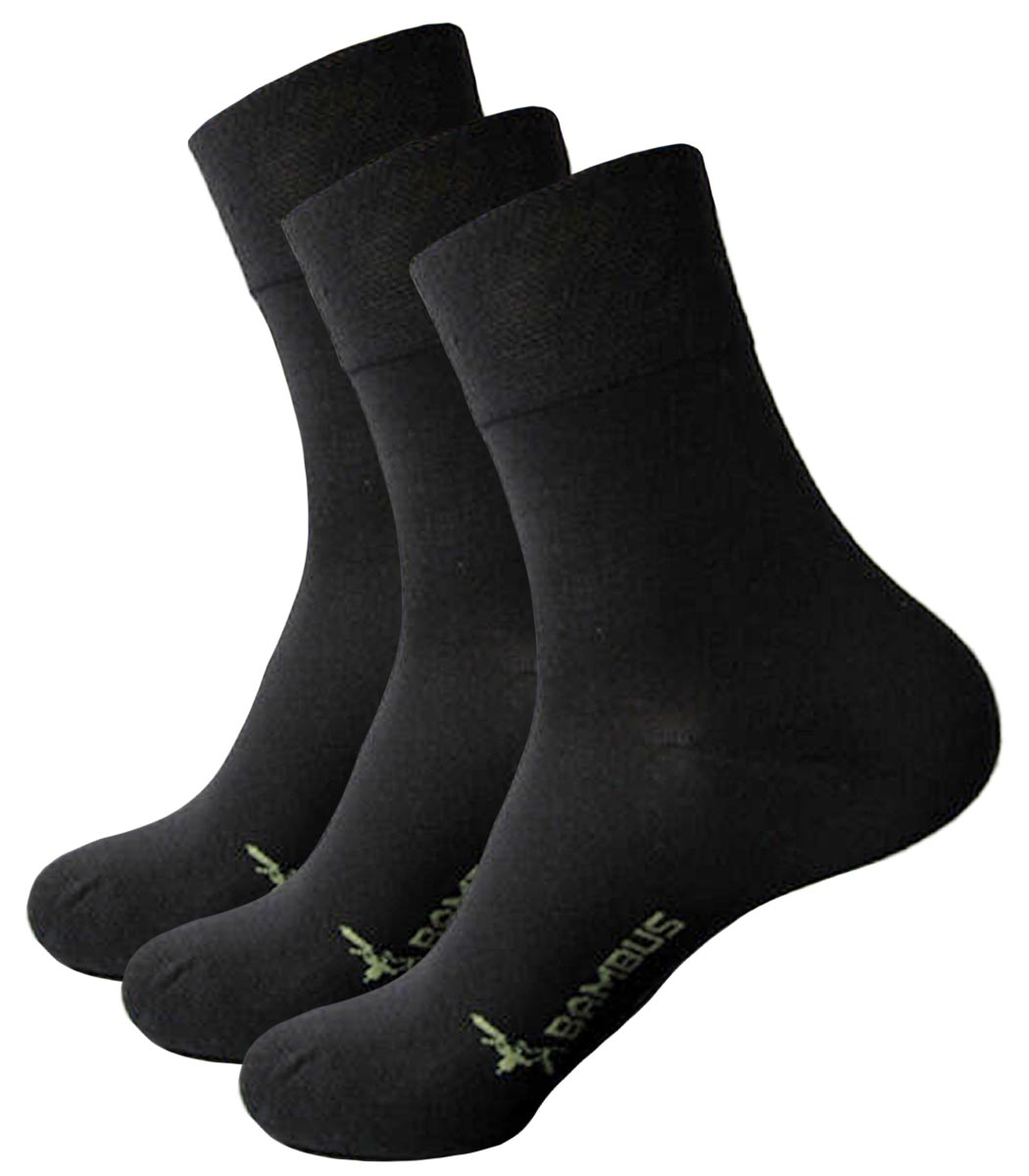 RS Harmony BAMBUS Schwarz 3er-Pack