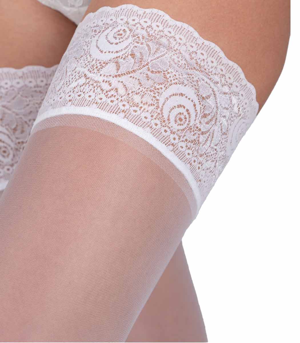 Trasparenze romantischem Spitzenabschluss ROSY DEN