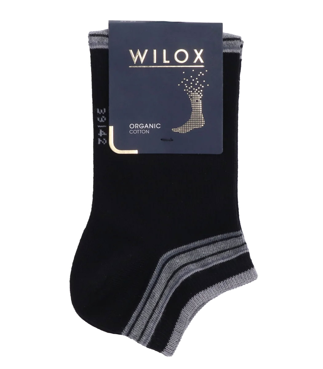 Men's cotton Snaeker socks ORGANIC STRIPES