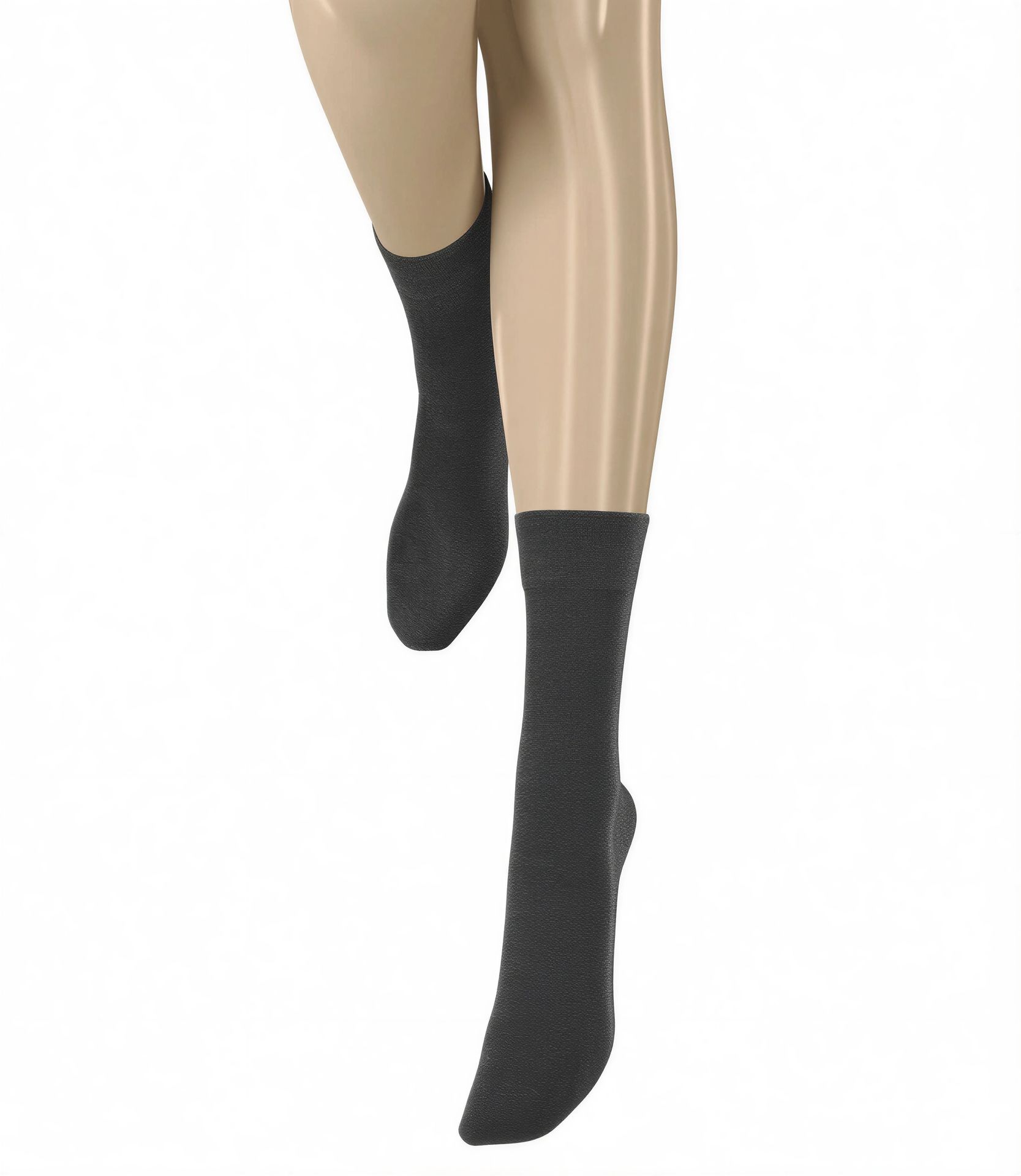 Hudson Air Plush socks grey – right side view