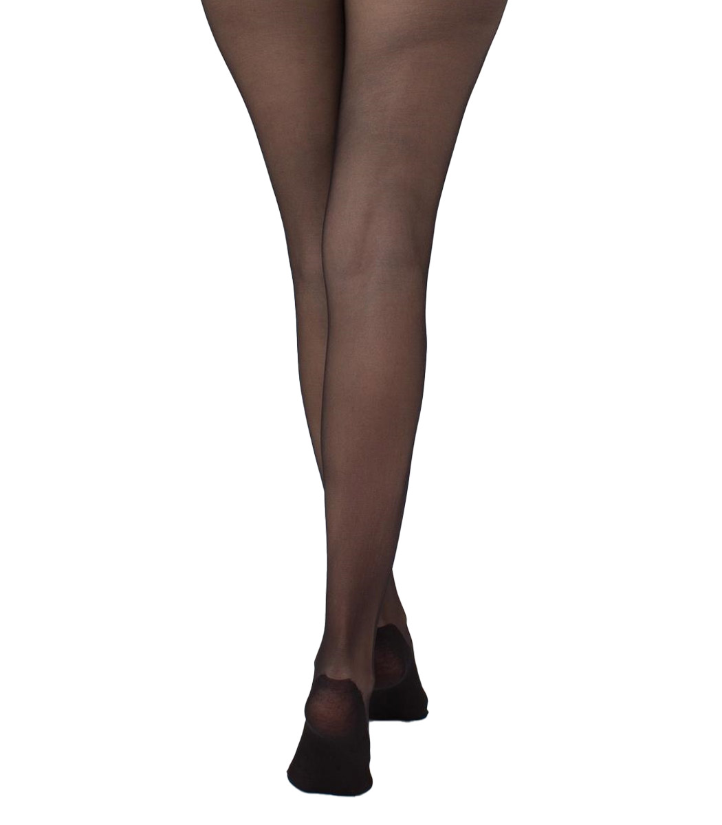 FOOTIES STYLE 20 DEN tights with cotton leggings