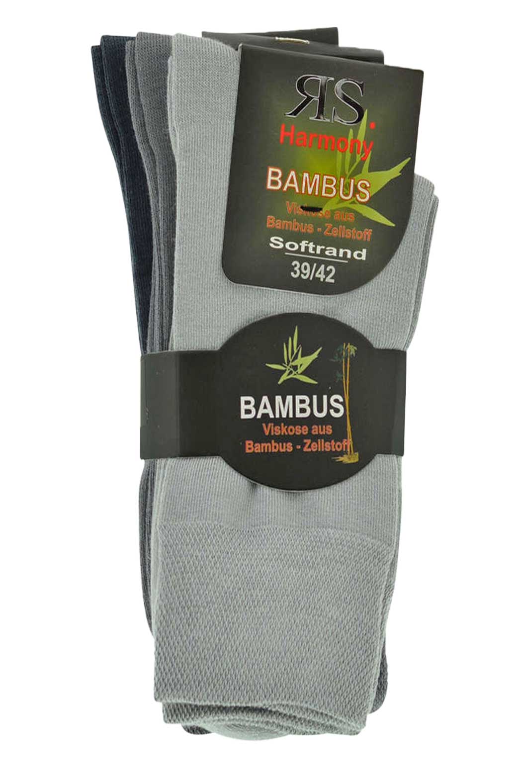 Harmony bamboo stocking silver tones - 3 pairs