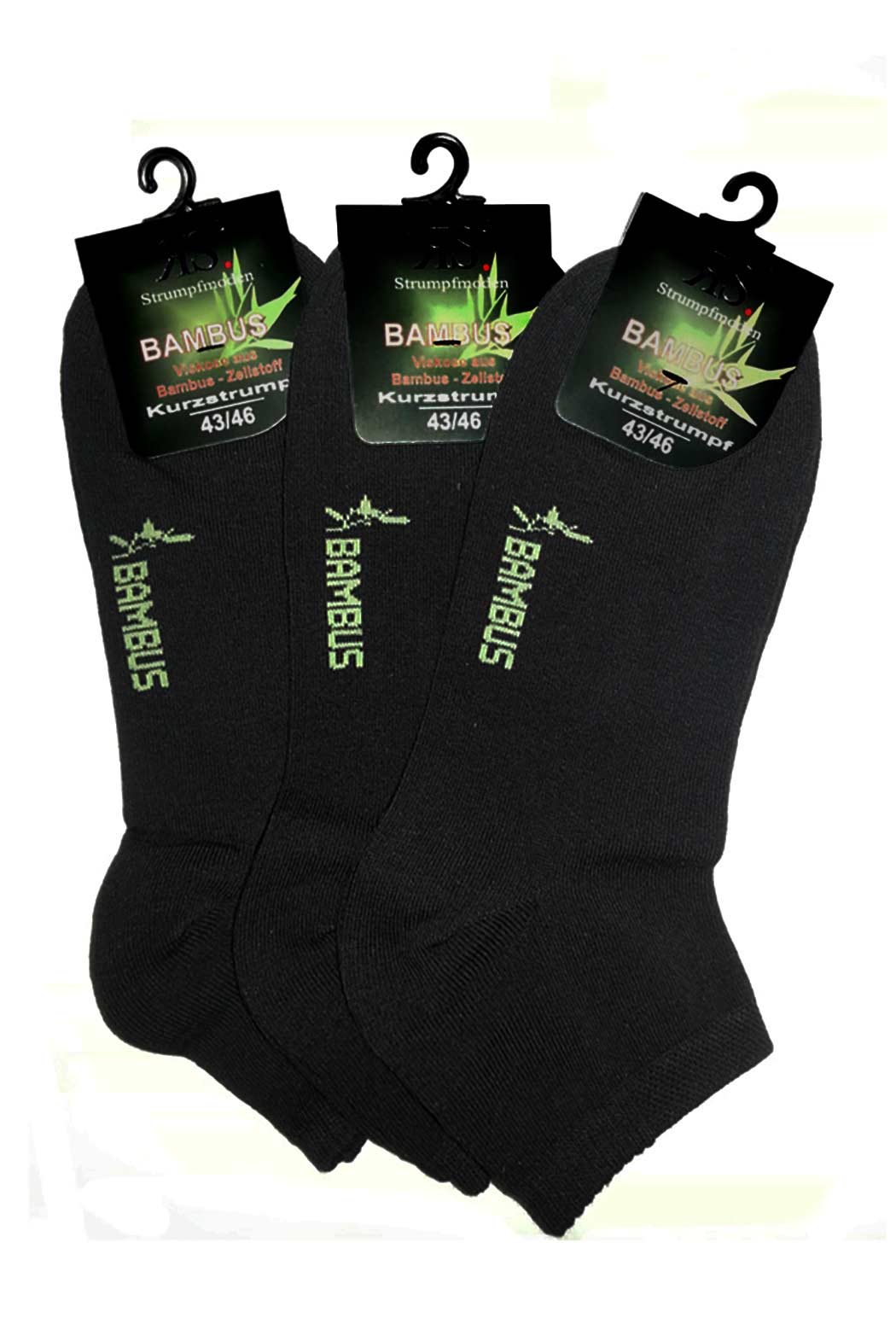 RS Unisex Kurzschaftsocke BAMBUS - 3 Paar