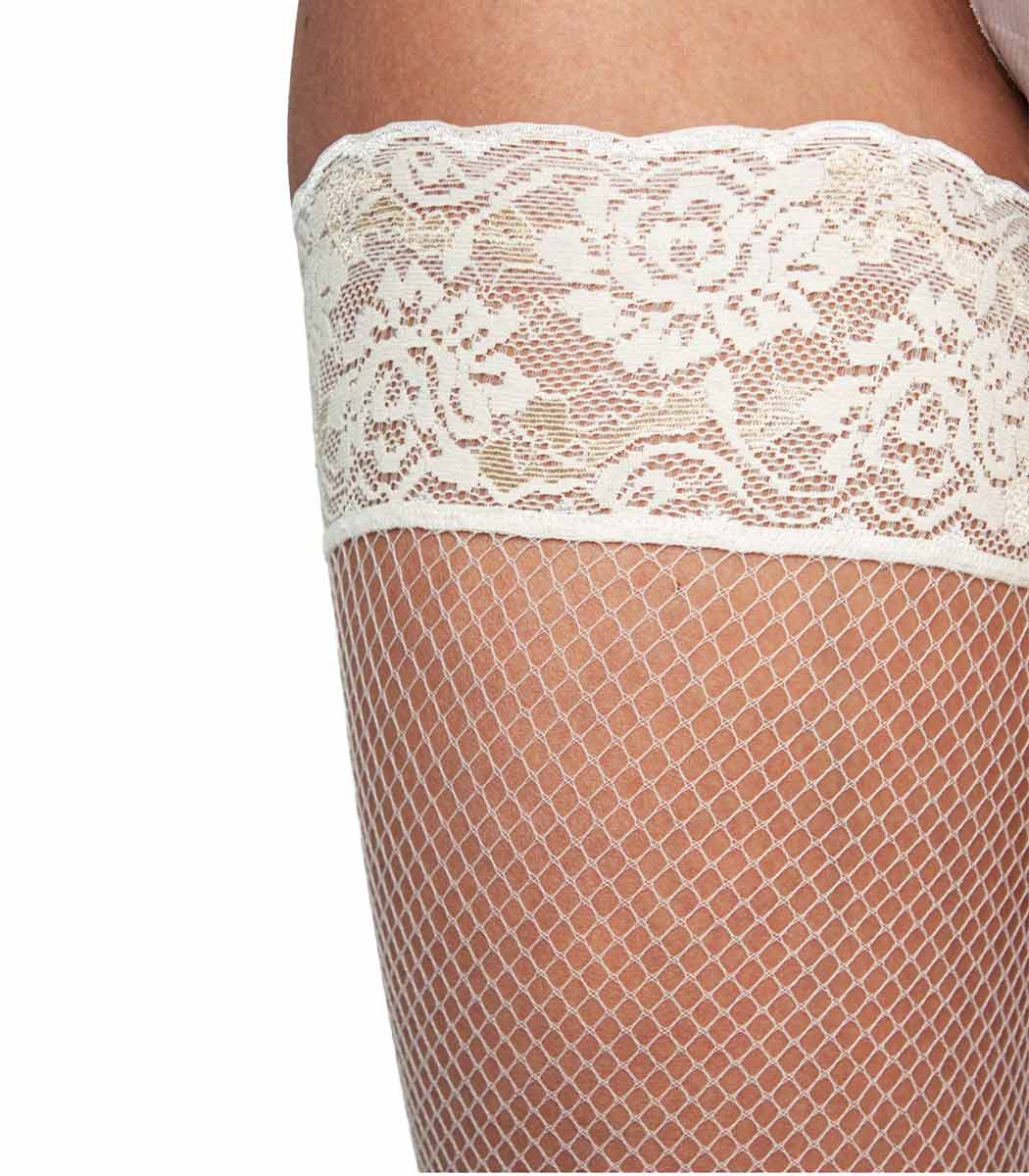 Trasparenze Hold-up fishnet stockings AMBRA