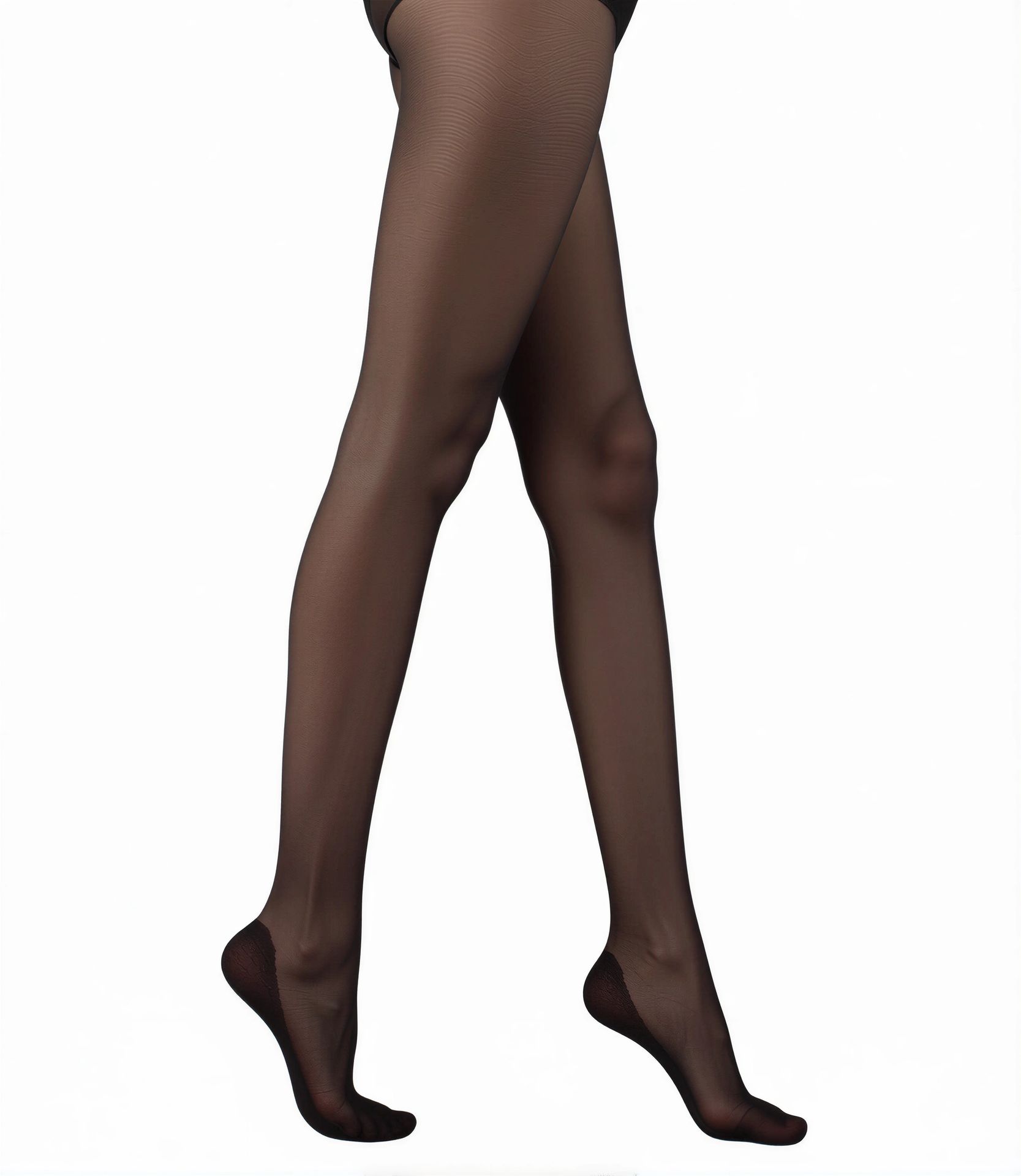 GI-FOOTIESST20 Giulia Schwarz – right side view