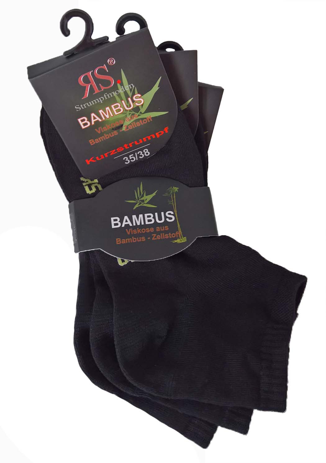 RS Unisex Kurzschaftsocke BAMBUS - 3 Paar