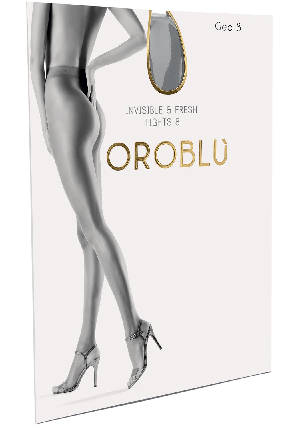 Oroblú GEO 8 DEN Bronzeeffekt