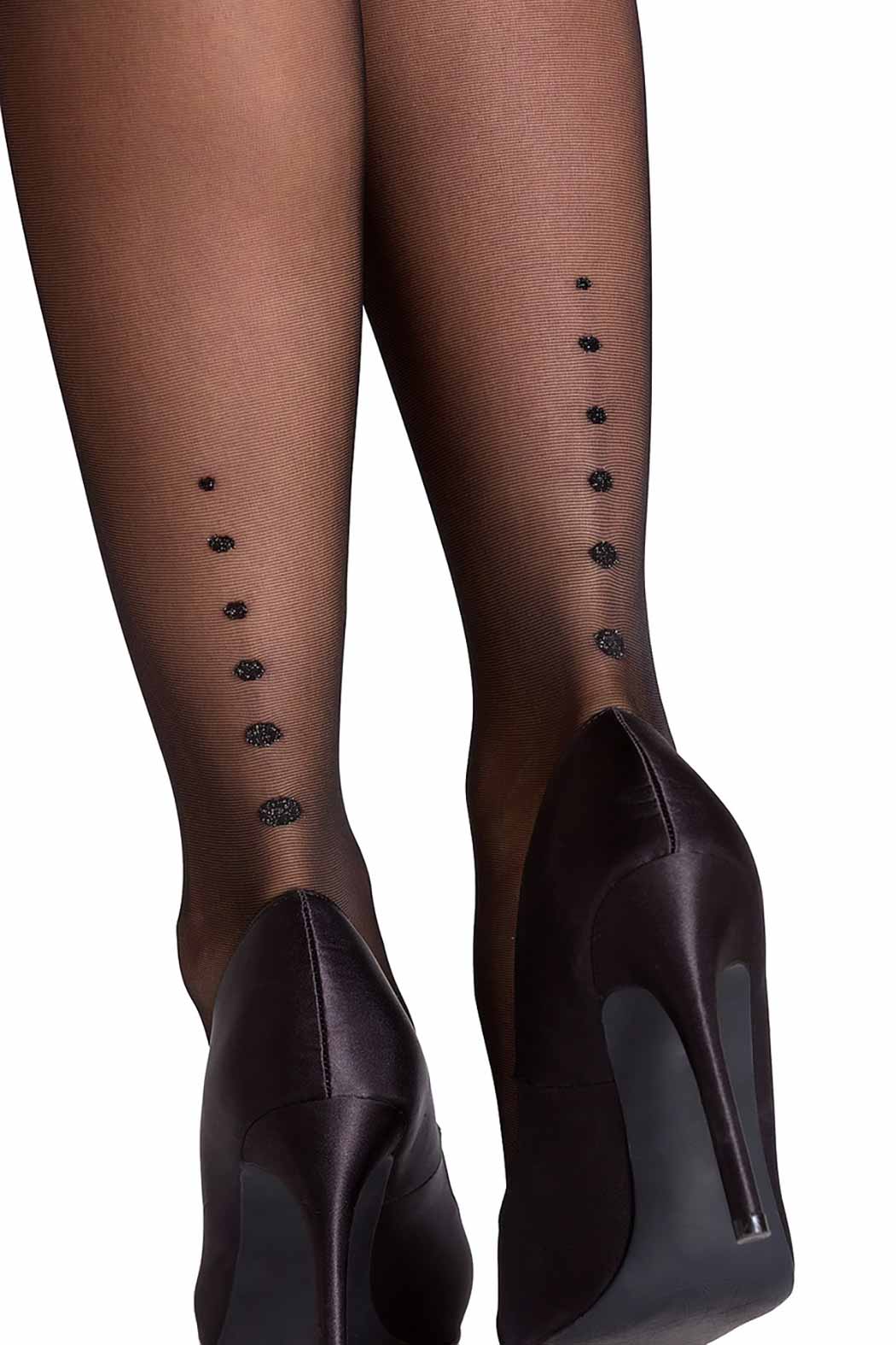 Tights with silver dots Missy 20DEN