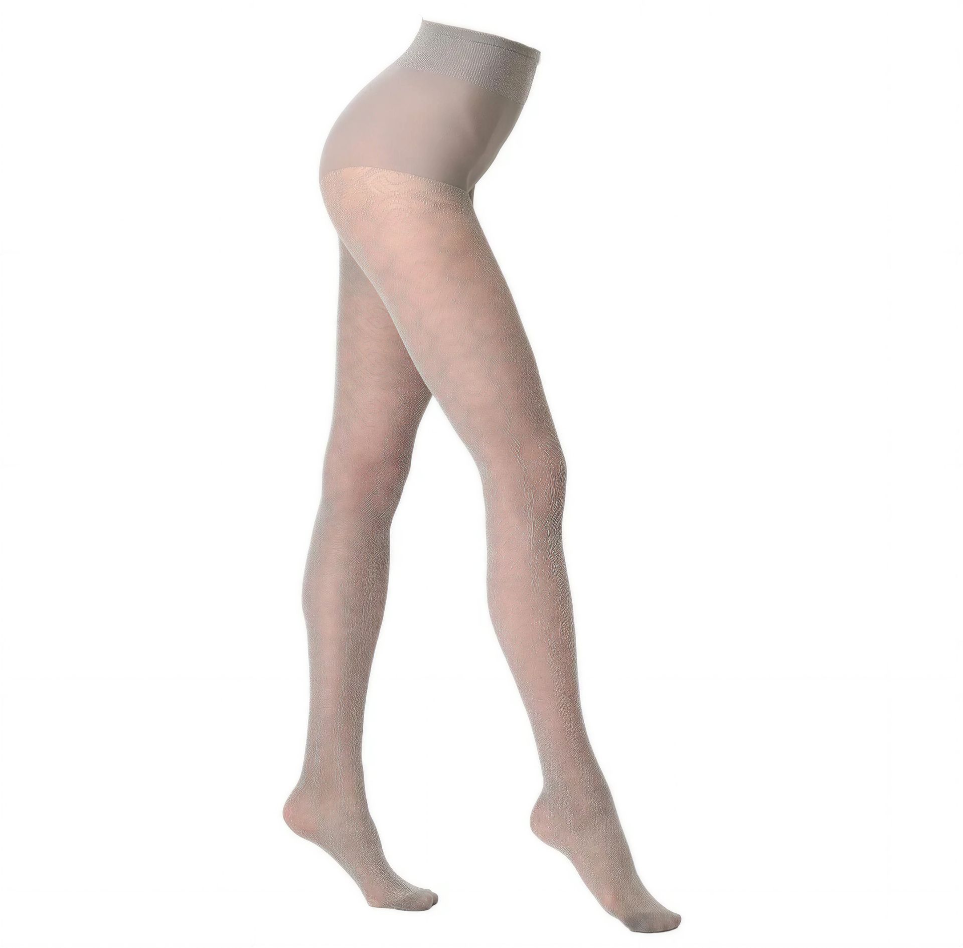 Oroblú tights SHINING grey – front view