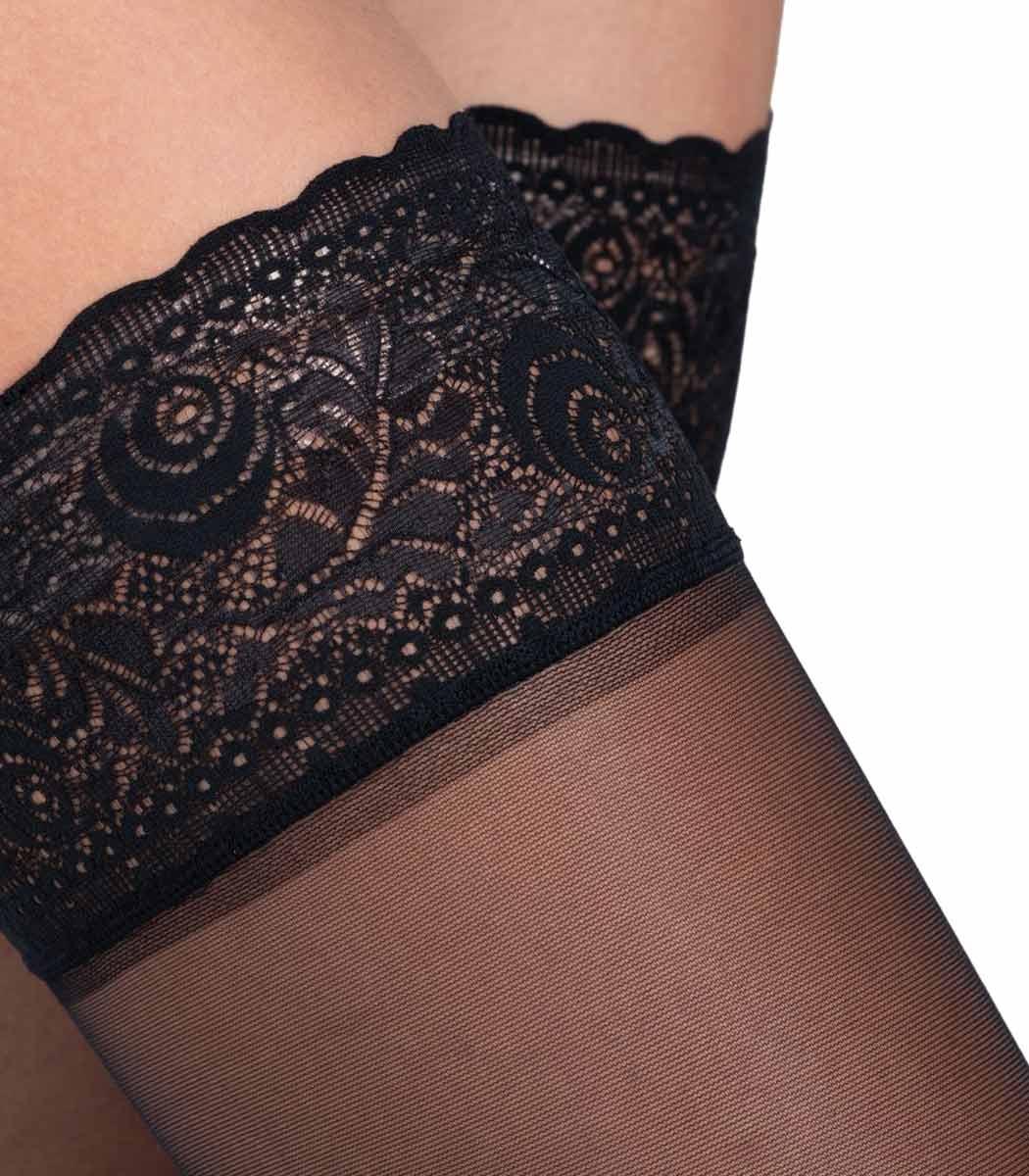 Trasparenze romantischem Spitzenabschluss ROSY DEN