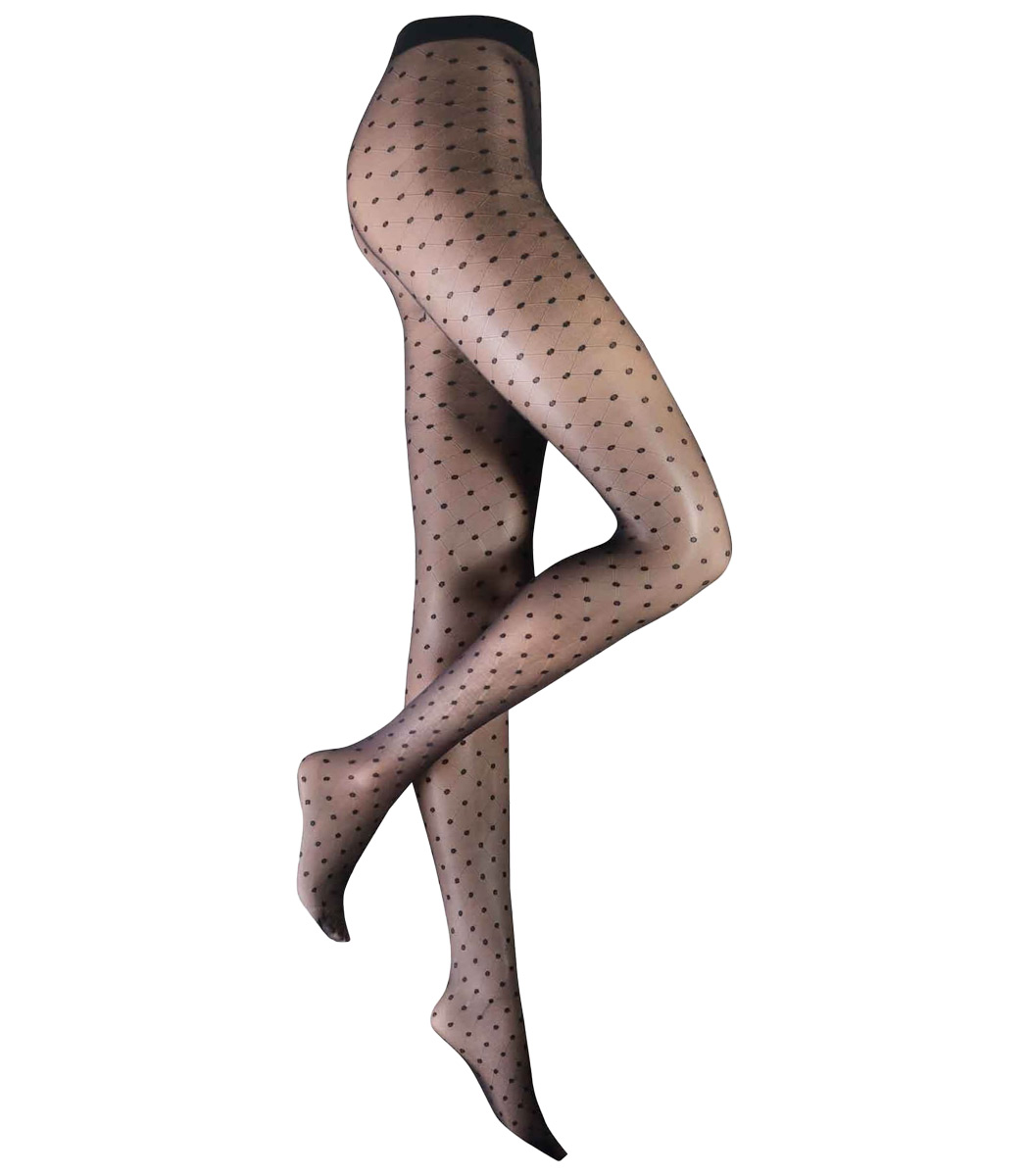 Tights with polka dots DIAMOND 30DEN