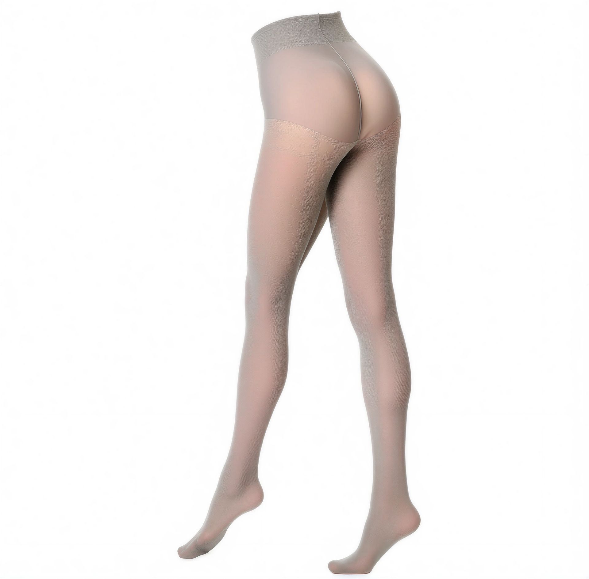 Oroblú tights SHINING grey – back view