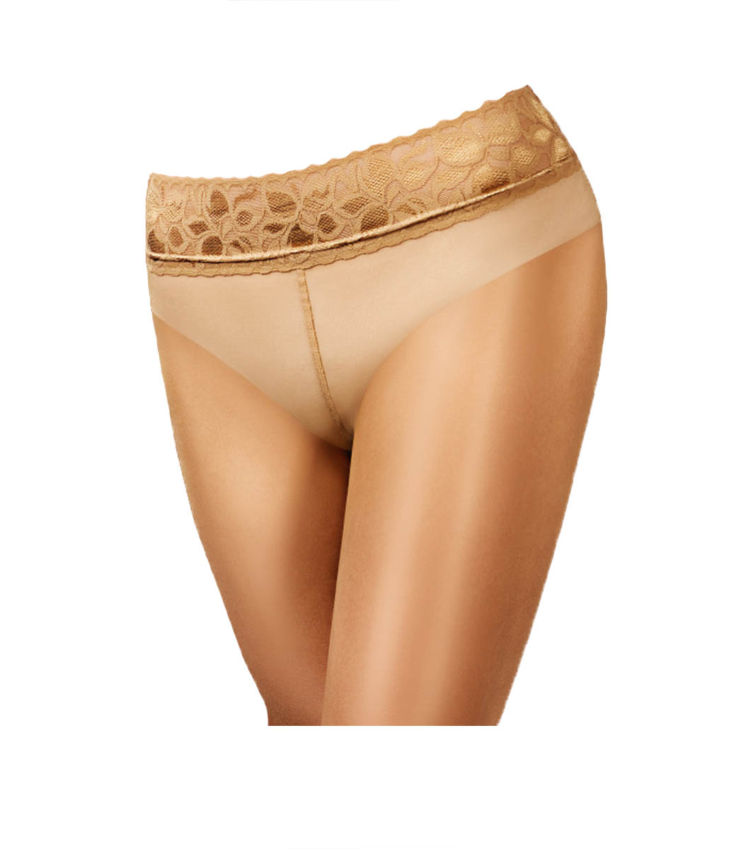 Tights with lace edging IMPRESSO 20 DEN