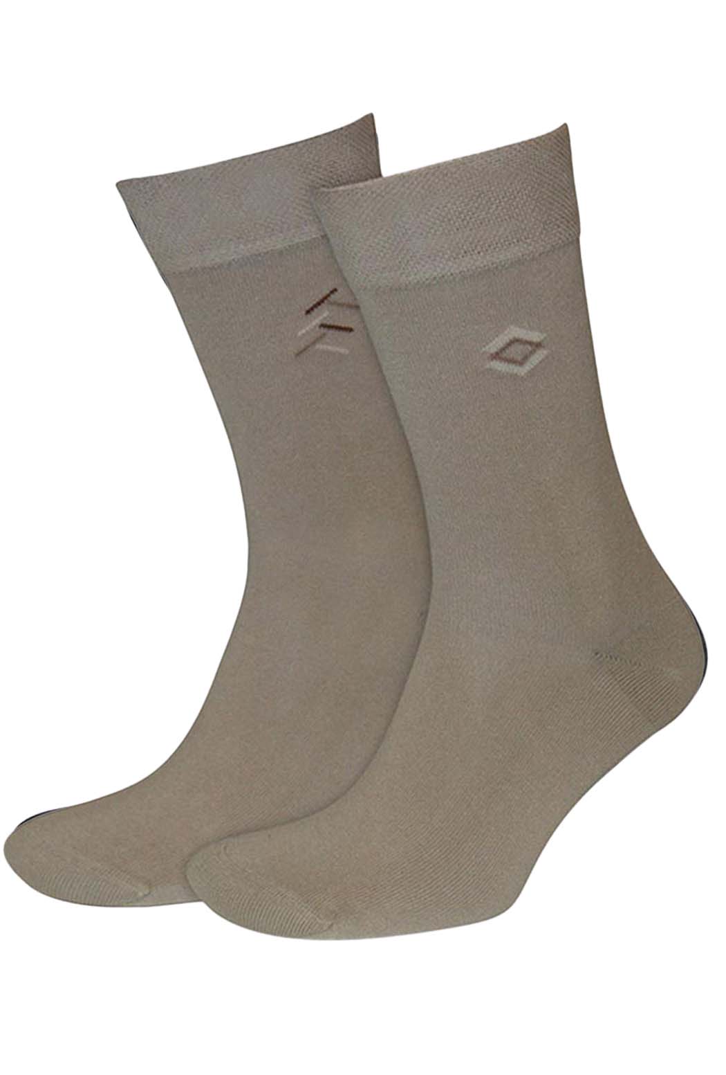 2 pairs of men's business cotton socks SEITENDESIGN 