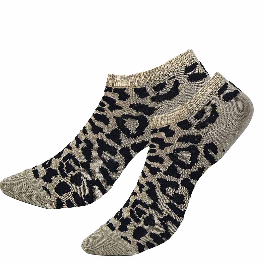 Sangiacomo Glitzer-Sneaker Leopard