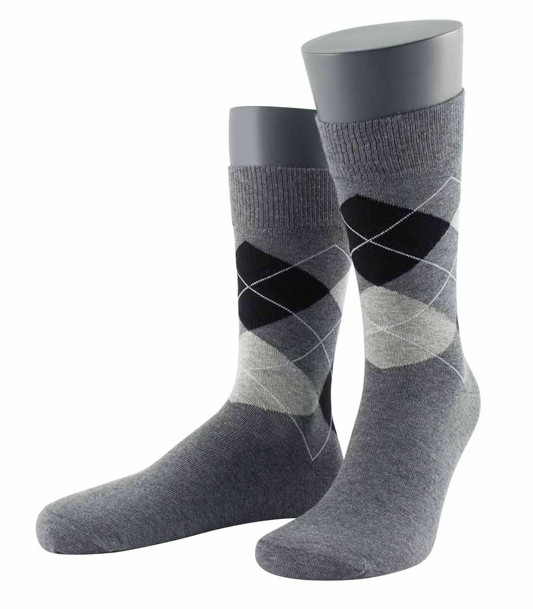 Men's cotton sock Gold Scotish Design 2 pairs