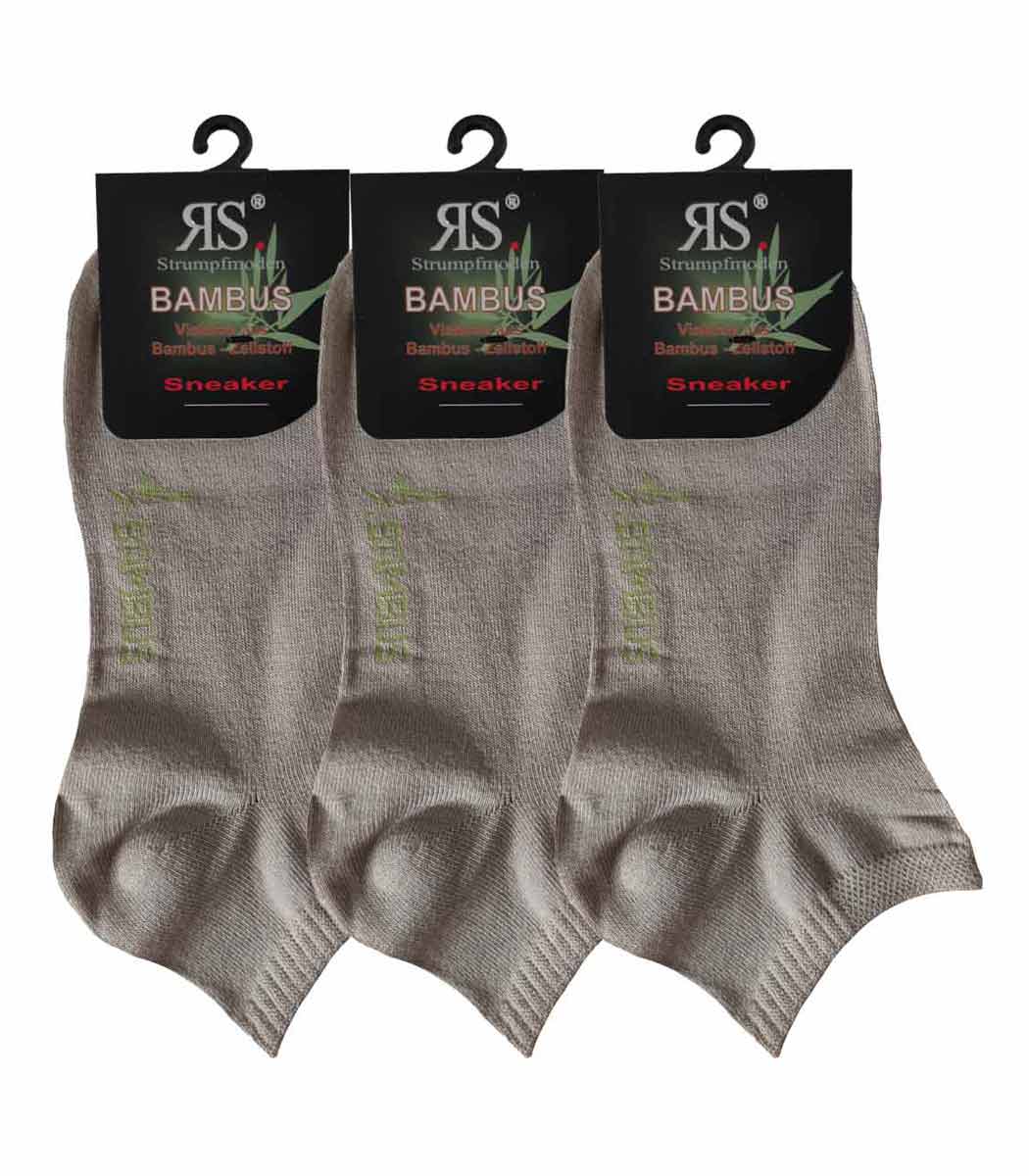Unisex bamboo sneaker socks - 3 pairs